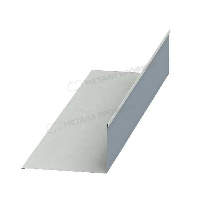 Планка примыкания нижняя 250х122х2000 (ECOSTEEL_T-01-Кедр-0.5)